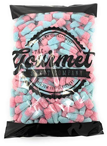 Fizzy Bubblegum Bottles 1kg Share Bag by The Gourmet Sweet Company