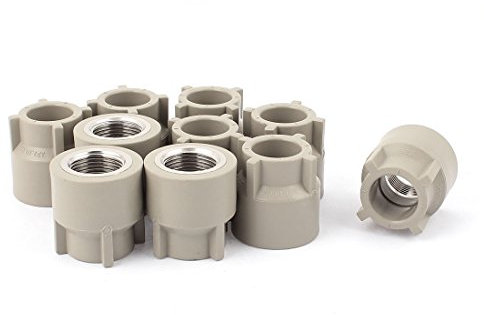 Aexit 3 / 4BSP Filettatura 25mm Dia 2 vie Water Straight PPR Raccordo per tubi 10 pz (c2ba3d786f14b5f483470ea008527439)