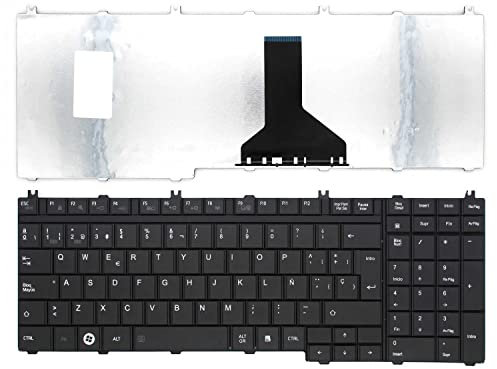 PORTATIL MOVIL - Teclado Compatible con Toshiba Satellite L500 L505 L350 P300