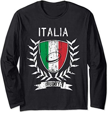 Italien rugby-trikot 2021 Rugby Langarmshirt
