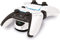 Steelplay - station de recharge pour manettes PS5, support double USB de charge rapide, chargeur manettes compatible avec les manettes Dualsense PS5 - Blanc