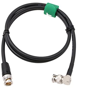 HangTon 12G 3G HD SDI Cavo video 4K 60P per Komodo Sony FS7 FX9 FX6 Atomos Ninja V Camera Monitor BNC a BNC ad angolo retto 75 ohm Coassiale Canare LV-61S 1M