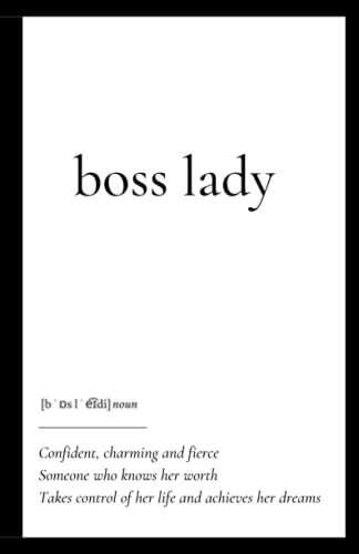 Boss Lady: A5 notebook