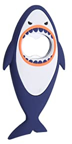 ARFUKA Décapsuleur magnétique en forme de requin - Bleu
