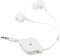 CAXUSD Retractable Earphones In-ear Headphones 3.5mm Earphone Comfortable Design