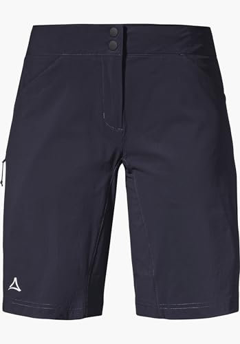 Schöffel Damen Danube L Wander-Shorts, Navy Blazer, 44 EU