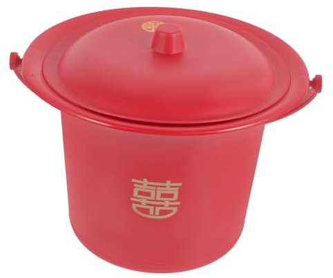 NIYANGLE Seau à Crachoir Cruche De Pipi Crachoir Avec Couvercle Durinoir Pot Pots De Toilette Seau à Pipi De Seau à Urine En Plastique Émail Avec Couverture Pp Cuvette Des Toilettes