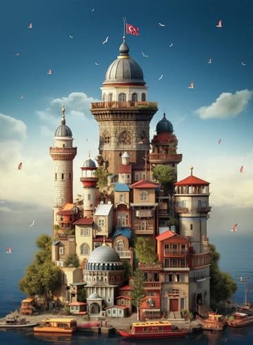 Anatolian Puzzle - K?z Kulesi, 1000 Teile Puzzle, #1170