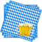 Oktoberfest Servietten, Wentsent 80 Stück Bayrische Servietten, Blau Weiß Servietten Oktoberfest Deko Servietten Tischdeko Party Dekoration für München Bierfest Oktoberfest Party