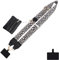 Risipu Clip and Go Phone Strap with Zippered Wallet, Anti Theft Adjustable Lanyard Crossbody Mobile Striped