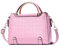 DEEVORCA Borsa a Mano da Donna Moda Femminile Borsa a Tracolla Texture Coccodrillo Tracolla Rimovibile Manico Superiore Borsa Festa di Compleanno Cinema Incontri Impermeabile PU Rosa