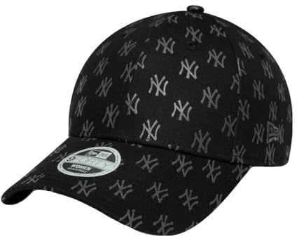 New Era ERA Wmns Monogram 9Forty NEYYAN BLKGRH Black One Size