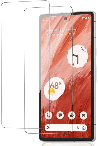 ICESPRING für Panzerglas für Google Pixel 7A Schutzfolie, 2 Stück Fingerabdruck-ID Panzerfolie für Google 7A Schutzfolie, 9H Härte Schutzglas für Pixel 7A Panzer Schutz Glas