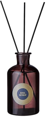 BUTLERS (4 Stück) Raumduft - SCENTS OF GOLD - Duftsticks im Glas mit Mandarine & Vetiver | Aromatisches Wohnaccessoire für entspannte Atmosphäre