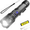 BESTSUN Torches LED Super Bright Rechargeable, 900000 High Lumen Powerful Torch, Tactical Flashlight Battery Powered, Zoomable Waterproof Flash Light with 5 Modes for Camping Emergencies