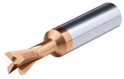 45 60 75 Grad CNC-Werkzeug, Hartmetall-Schwalbenschwanzfräser for Metall, Wolframstahl-Fasenfräser, 1 Stück(4 * 50MM*75)