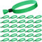 OUDQFCJ 30 pièces Bracelets en Tissu, Bracelets d'identification pour événements (Vert)