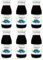 Agricola Miglioretti - 6x200ml Succo e polpa di mirtillo 100% Biologico, Spremuta a Freddo senza Zuccheri Aggiunti - Prodotto Italiano Naturale e Dissetante