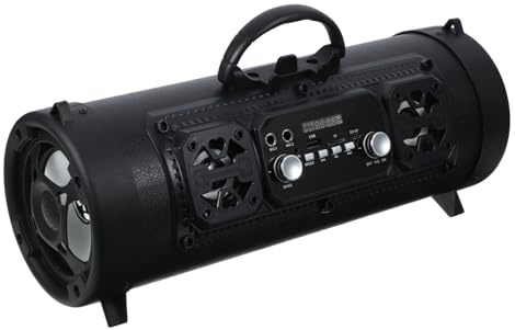 SHINEOFI Wireless Speaker Portable Outdoor Subwoofer with Surround Sound High Bass Radiator Stereo Acoustic Drivers and Range for Home and Travel