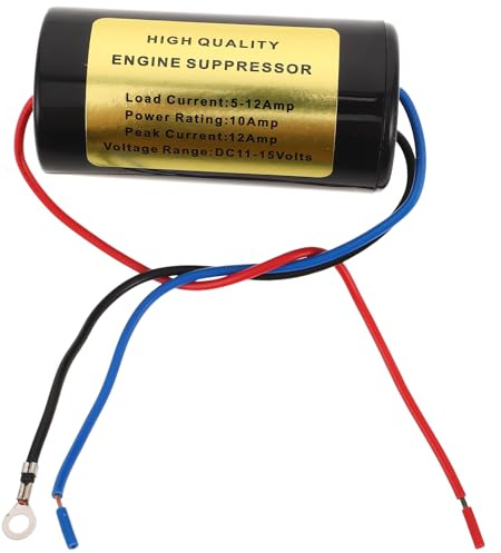 DIYEAH Funkentstörfilter Für Kfz-Netz Motor-entstörfilter Lichtmaschinen-Filter Zur Rauschunterdrückung Inline-netzteil Schutz Geeignet Für Auto-Audio-systeme