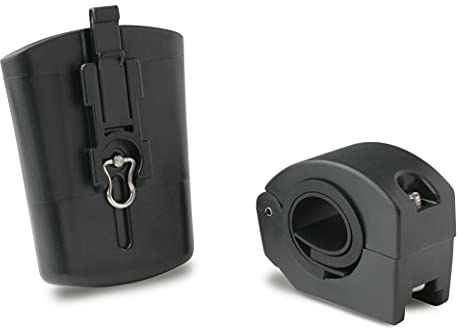 Garmin Unisex-Erwachsene Handlebar Mount Bracket f/eTrex Series Bicycle Kit, Schwarz, 4.5-inch Combi