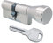 EVVA ICS Hochsicherheits-Knaufzylinder mit 10 Schlüssel, Länge (a/b) 71/K41mm (c=112mm) K=Knaufseite, mit speziellem Bohr-u. Ziehschutz KZS, modulare Bauweise SYMO