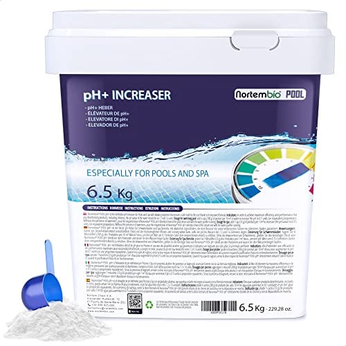Nortembio Pool PH+ Plus Schwimmbad pH Booster (6,5 kg)