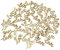 Konfetti-Worte mit der Aufschrift „Love“, 25 mm, aus Holz, Shabby Chic-Stil, zum Heimwerken, für Sammelalben, als Konfetti, holz, braun, 25 mm