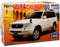 Fujimi T*o*y*o*t*a Land Cruiser 100 J10 VX Limited Weiss 1998-2007 Kit Bausatz 1/24 Modell Auto mit individiuellem Wunschkennzeichen