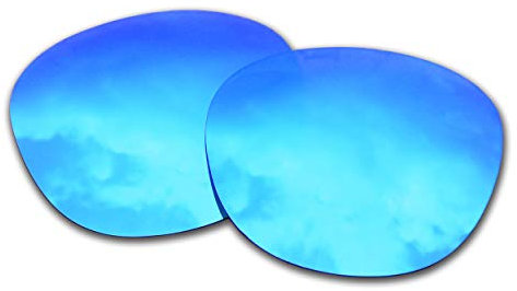 SOODASE Pour Oakley Latch Des lunettes de soleil Bleu Verres de remplacement polarisés