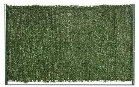Gardenode Haie Artificielle Thin en Rouleau de 3 mètres - H 1m50-90 brins