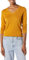 Amazon Essentials Women's Regular-Fit Lightweight Long-Sleeve V-Neck Jumper (Available in Plus Size), Dark Golden Yellow, M
