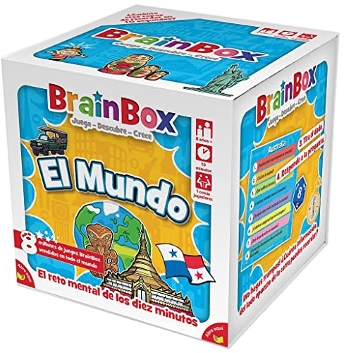 Asmodee Brainbox The World TGG13401 - Version Espagnole