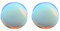 2 PCS Gauge Opal Ohrstöpsel Piercing Schmuck Set Double Flare Sattel Dehnung Gages Tunnel Expander 20mm