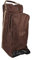 ARBO-INOX Helm- und Reitstiefeltasche 2 in 1 Turniertasche Stiefeltasche mit Helmfach (Braun/Beige)