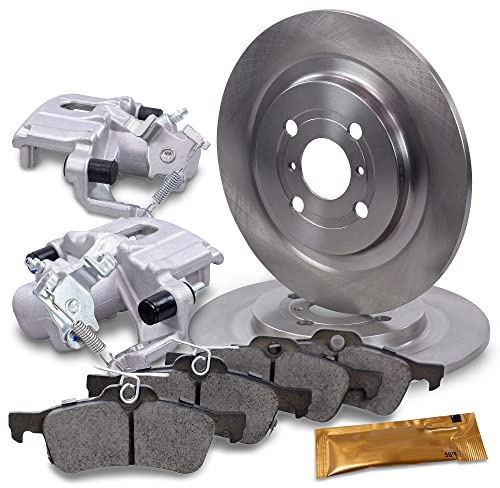 ATEC Germany Bremsenset Hinterachse inkl. Bremsscheiben Ø 278 mm Voll + | Kompatibel mit: TOYOTA YARIS, YARIS