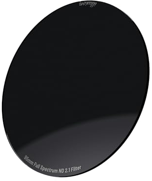 Tilta Illusion 95 mm Vollspektrum-ND-Filter | Begrenzung von Reflexionen und Blendungen | Objektivschutz | genaue Farben | kompatibel mit Mirage Matte Box | TF-95-ND21 (ND 2.1)