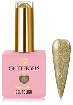 Glitterbels Hema Free Gel Polish - Champagne Sparkle 8ml