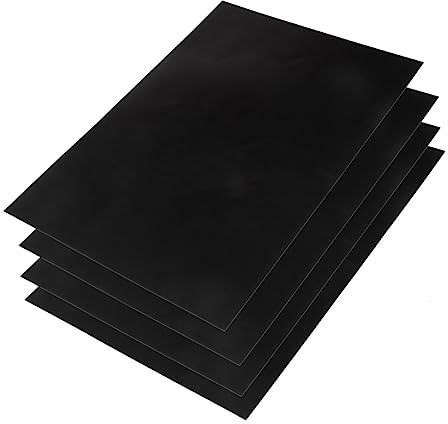 SHINEOFI Wiederverwendbare Kreidetafel-wandaufkleber 4 Stück 20 X 30 Cm A4-größe Entfernbarer Aufkleber Kein Kleber Mehr Vorhanden
