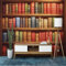 Wall Murals Vintage Library Books Wallpaper, Colorful Wall Mural Decorative Wallpapers for Living Room Bedroom Photo Wallpaper, 300x210 cm (W x H) Art Wallpaper 3D Effect