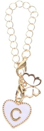 TOKIDNY Charms Lettres Pour Tasses Accessoires Identifiants De Noms Charms Forme De Cœur Et Pour Mug Et Tasse à Boire