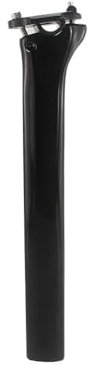ZiYouao SattelstüTze 0/25 Grad Volle Carbon Faser Super Starke Straße/Berg Sitz Rohr MTB Fahrrad Sattelstütze 100 * 350mm Fahrrad SattelstüTze(0 Dgree Black Gloss)