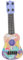 VICASKY Plastikgitarrenspielzeug Kinder Mini Ukulele Spielzeug Simulationsgitarrenspielzeug Kleinkind Ukulele Kleinkind Gitarrenspielzeug Toddle Ukulele Spielzeug Mini Gitarreninstrumente