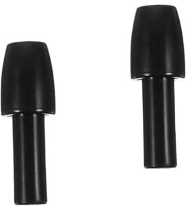 VILLCASE 2 Piezas Accesorios para cafeteras cafetera con café reemplazo coffee machine cafetera lor pieza de repuesto de la boquilla de vapor boquillas para cafetera el plastico Black