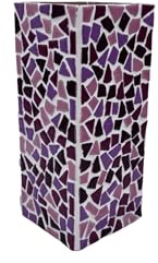 Mosaik Bastelset - Vase (Alt rosa)