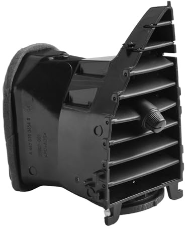 NINMORTH Lüftungsgitter links mittig für Vito W447 2015+ für A4478300454, schwarzes ABS als Ersatzteil