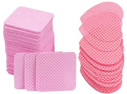 MAGICLULU 400 Nagellackentferner Pads Baumwolle Weiche Nagelreinigungstücher mit Aufbewahrungsbox Saugfähig für Gelnägel und Reisegebrauch
