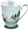 Ambiente Fine Bone China Christmas Mug Deer Winter Scene 0.25 Litre Mug