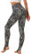 Allegra K Leggings Étriers À Bande Élastique de Noël pour Femme Zèbre Noir S