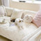 WYJHNLBEDC Sofa überwurfdecke, Sofaschutz Hund/Katze, Boho Decke Sofaüberwurf Baumwolle Sofa/Couch überzug/Sofabezug 1 2 3 Sitzer L Form U Form Ecksofa 110x110